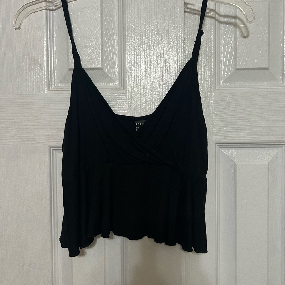 SHEIN Black Camisole Top